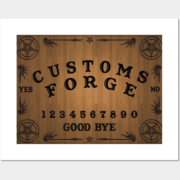 CustomsForge Ouija Board Sticker Wall Art by CustomsForge